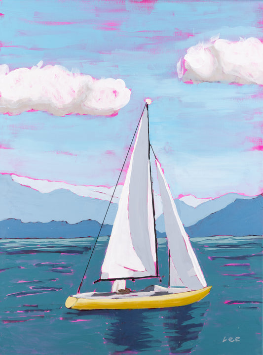 Sailboat Print - Lee Fishburn