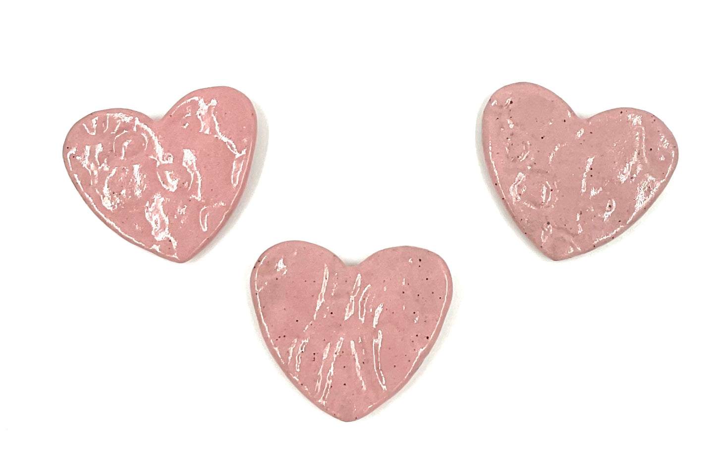 Textured Heart Shaped Magnet