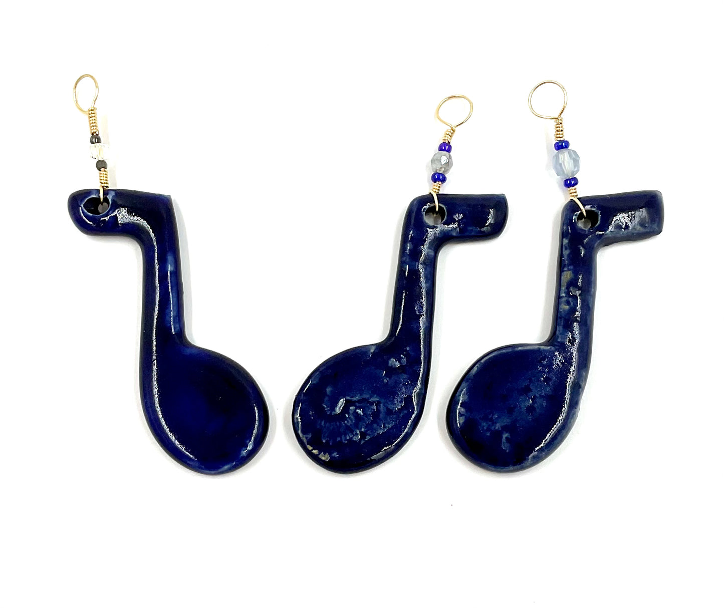 Blue Music Note Ornament