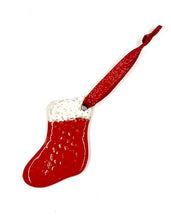 Load image into Gallery viewer, Red Stocking Ornament
