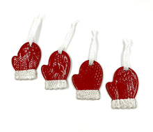 Load image into Gallery viewer, Red Mitten Ornament
